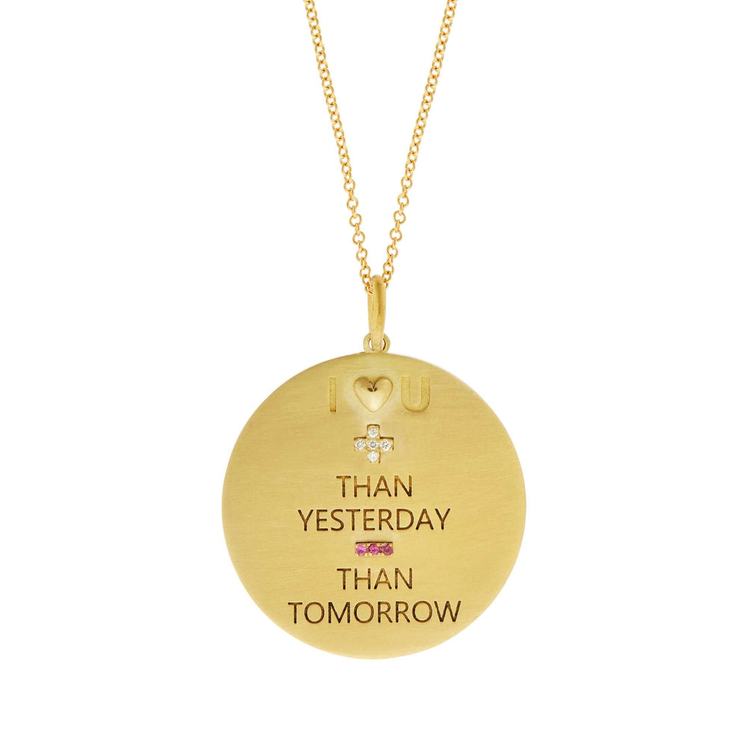 Love Note Pendant Y - D - RU - Symbols - Ileana Makri
