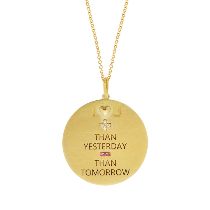 Love Note Pendant Y - D - RU - Symbols - Ileana Makri