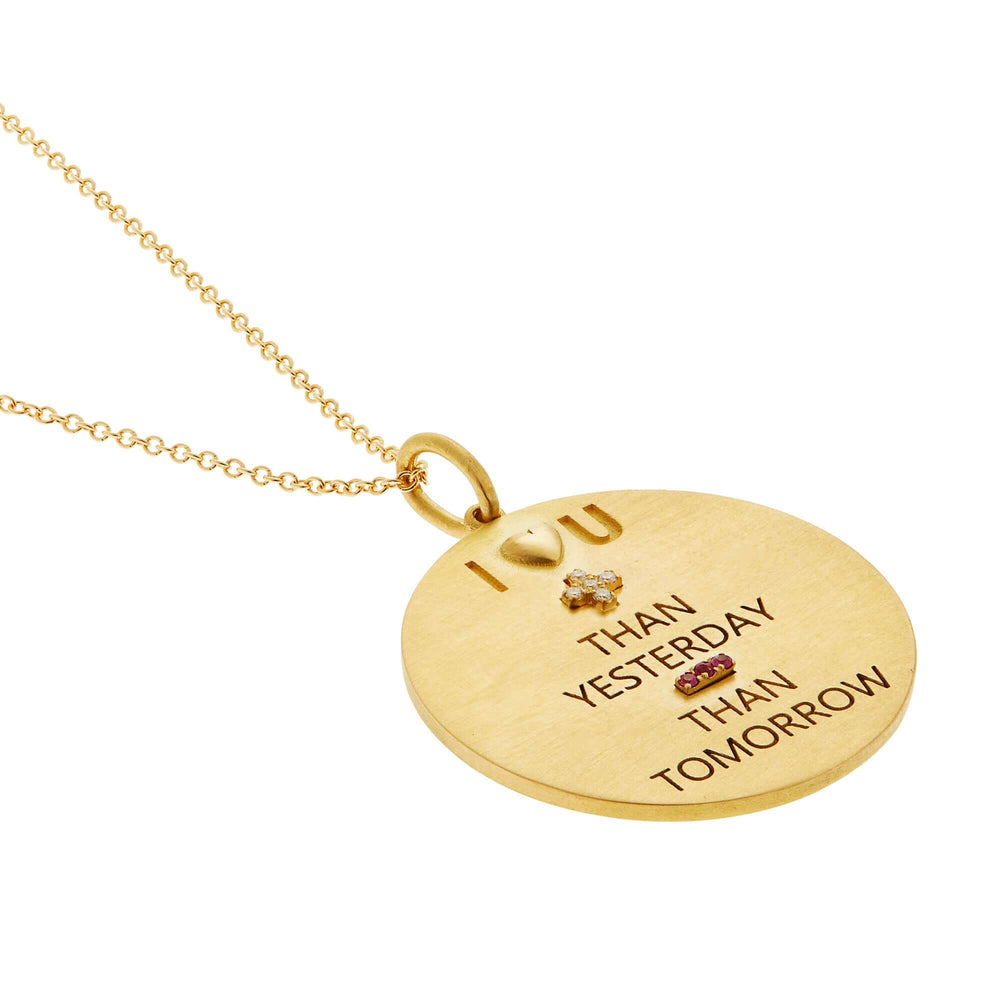 Love Note Pendant Y - D - RU - Symbols - Ileana Makri