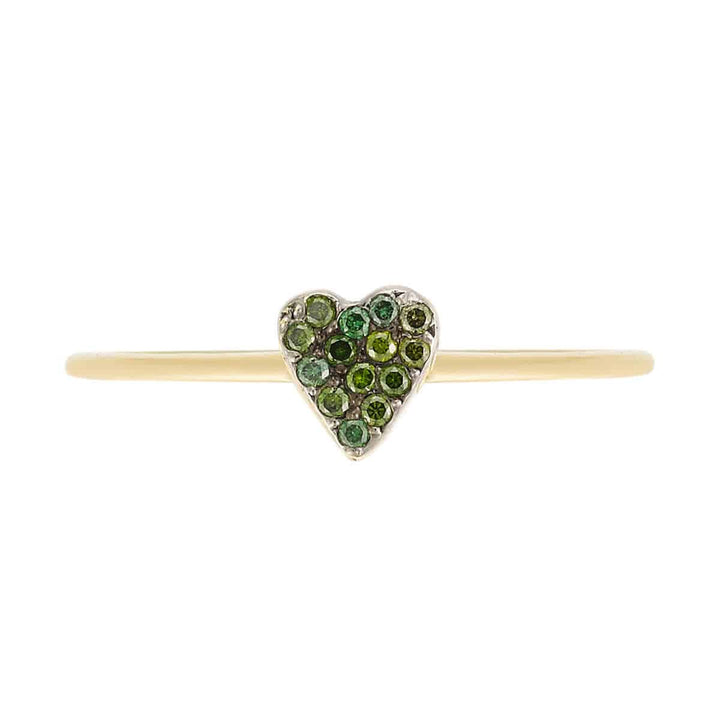 Love Ring Y-Green D - Symbols - Ileana Makri store