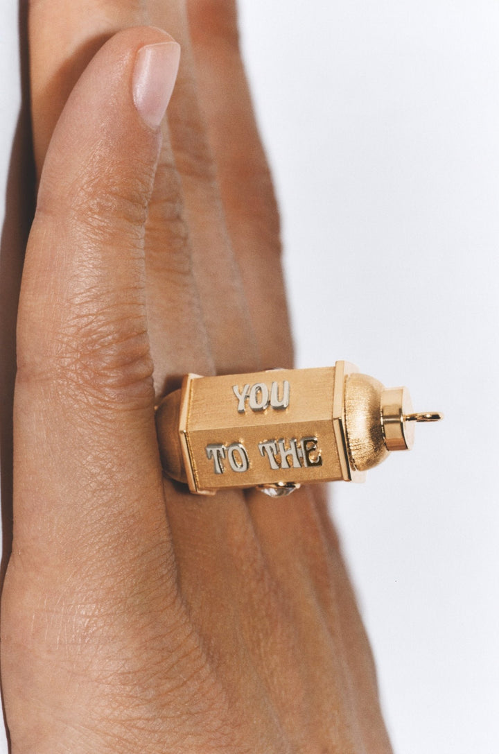 Love You Necklace (42cm) - Marie Lichtenberg - Ileana Makri