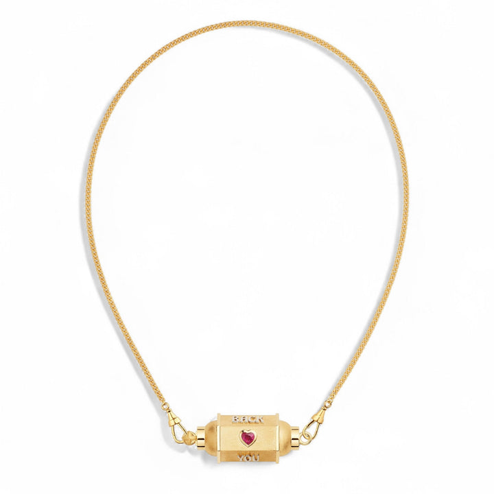 Love You Necklace (42cm) - Marie Lichtenberg - Ileana Makri