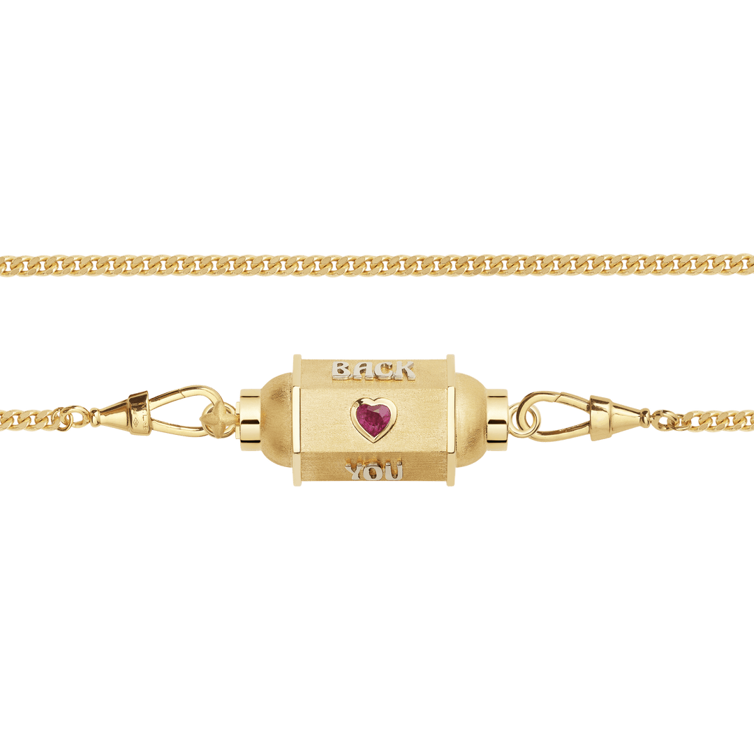 Love You Necklace (42cm) - Marie Lichtenberg - Ileana Makri