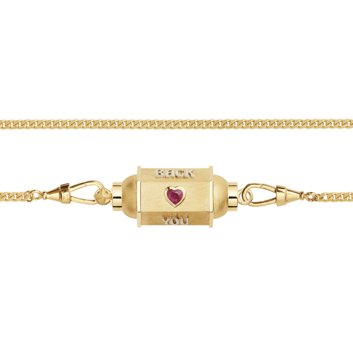 Love You Necklace (42cm) - Marie Lichtenberg - Ileana Makri