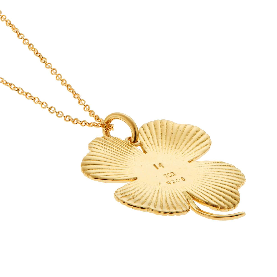 Lucky Clover Pendant - EYE LOVE - Ileana Makri
