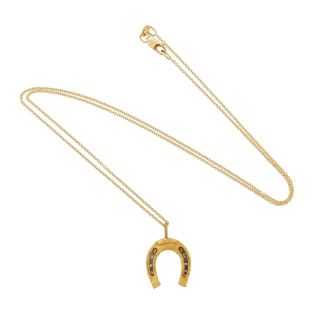 Lucky Horseshoe Pendant - SYMBOLS - Ileana Makri