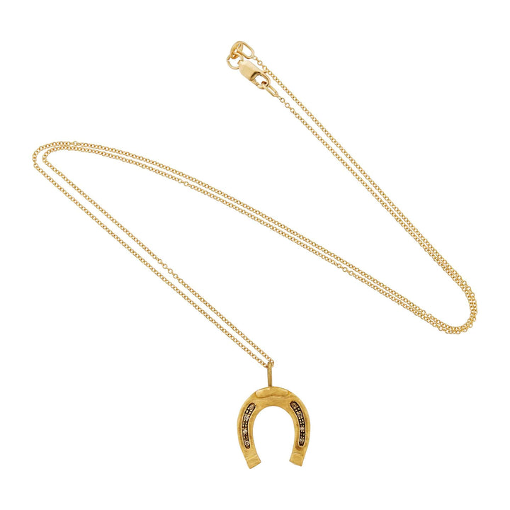 Lucky Horseshoe Pendant - SYMBOLS - Ileana Makri