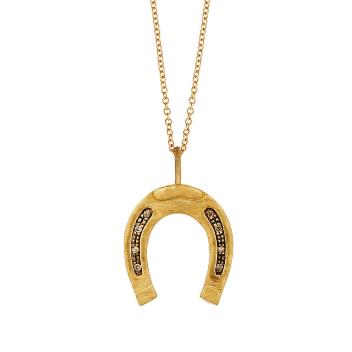 Lucky Horseshoe Pendant - SYMBOLS - Ileana Makri