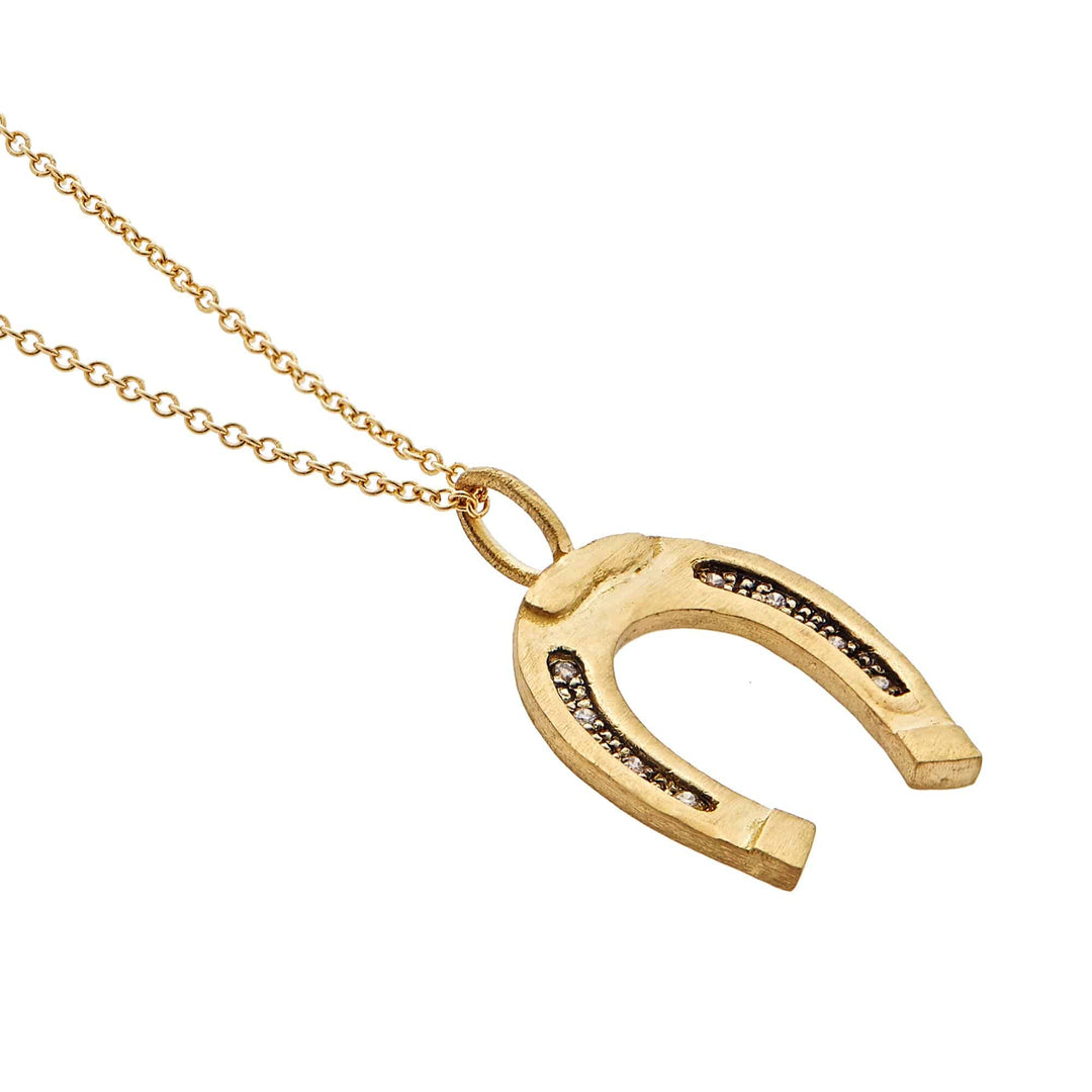 Lucky Horseshoe Pendant - SYMBOLS - Ileana Makri