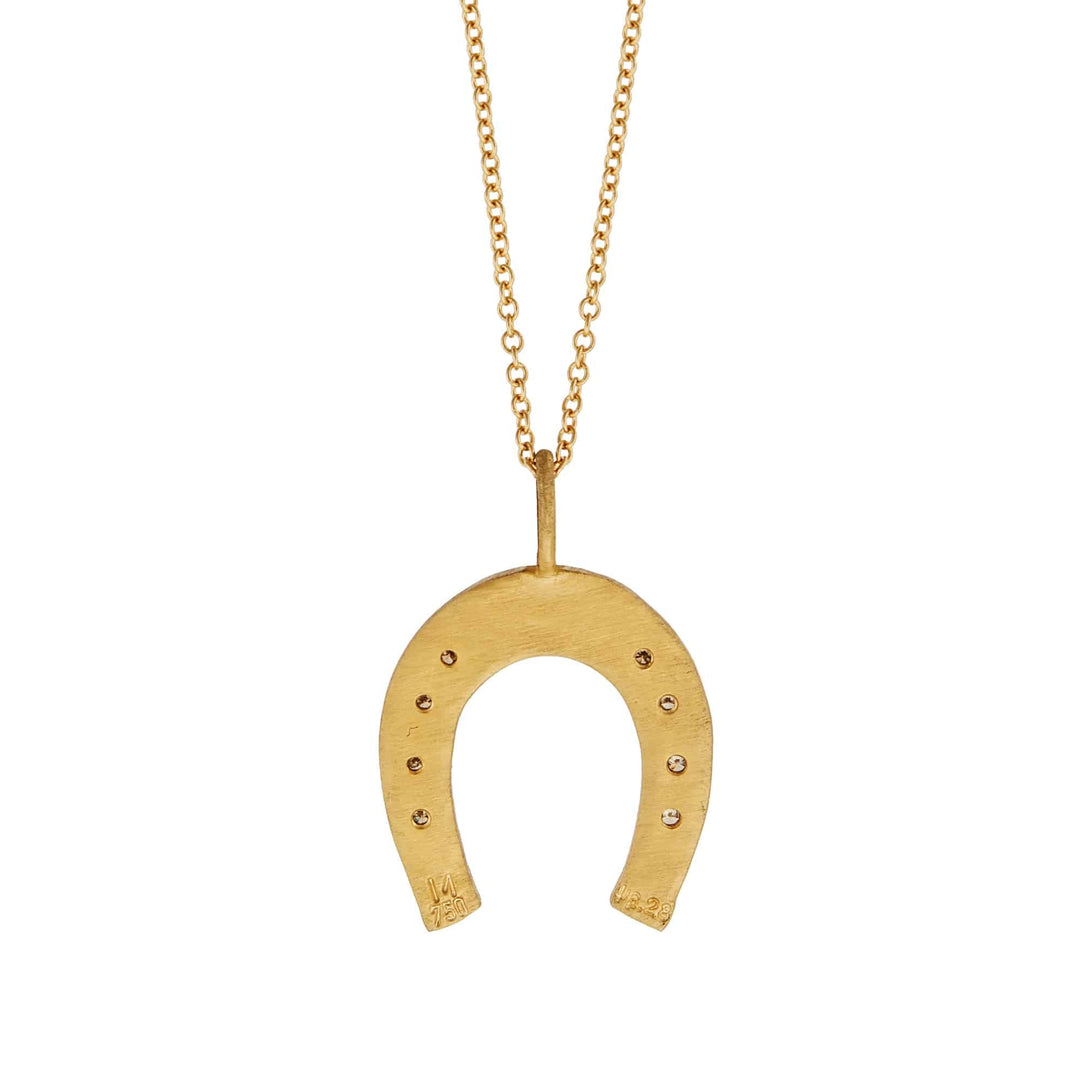 Lucky Horseshoe Pendant - SYMBOLS - Ileana Makri