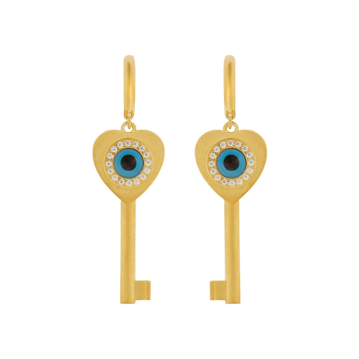 Lucky Key Earrings - Emily in Paris - Ileana Makri