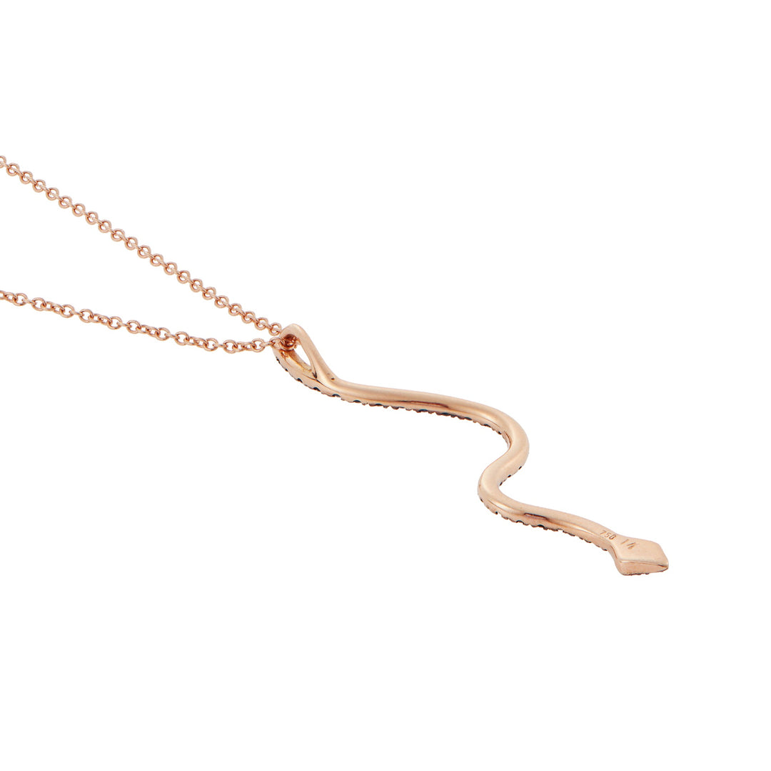Lucky Snake Azure Pendant - SNAKES - Ileana Makri