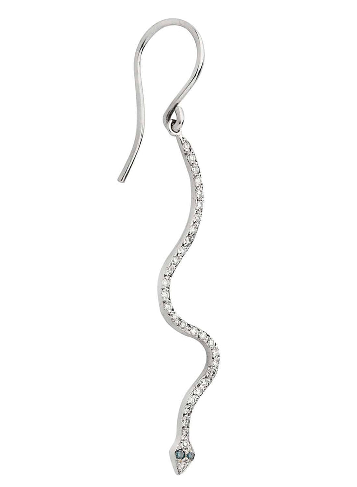 Lucky Snake Earrings W - D - BLUE D - SNAKES - Ileana Makri