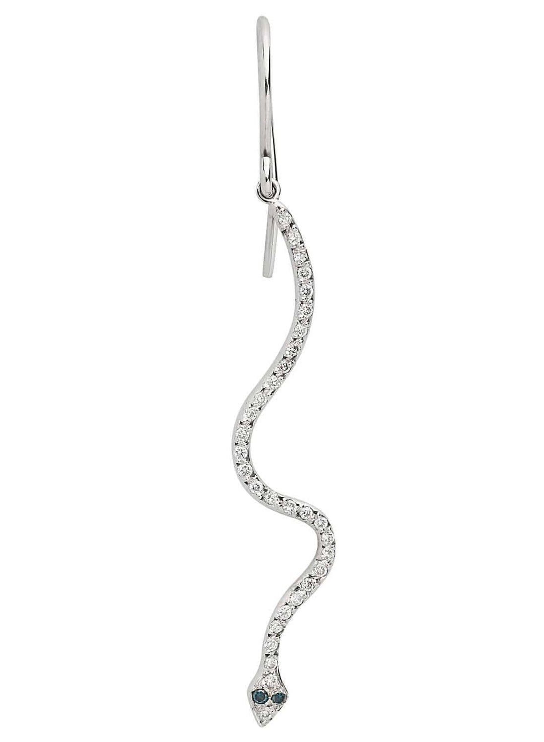 Lucky Snake Earrings W - D - BLUE D - SNAKES - Ileana Makri