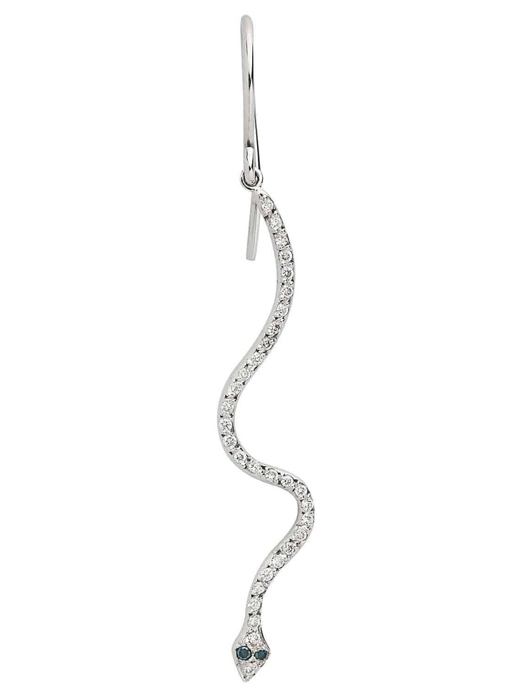 Lucky Snake Earrings W - D - BLUE D - SNAKES - Ileana Makri