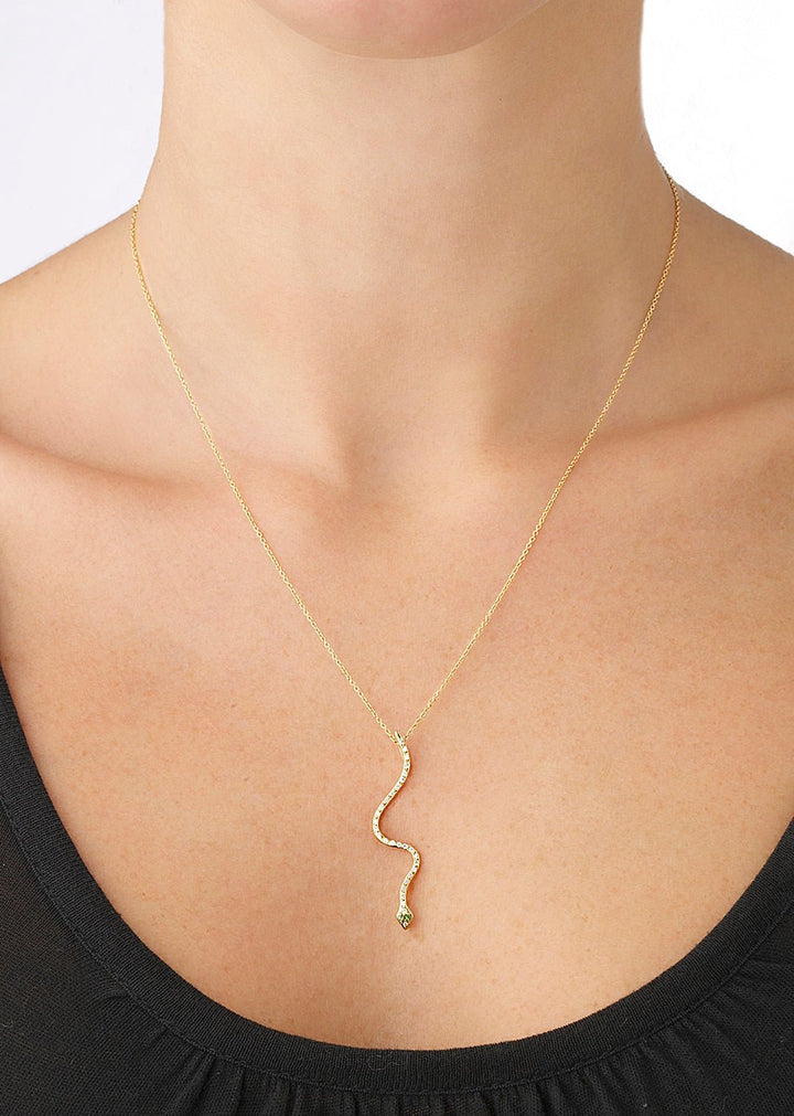 Lucky Snake Eden Pendant - SNAKES - Ileana Makri