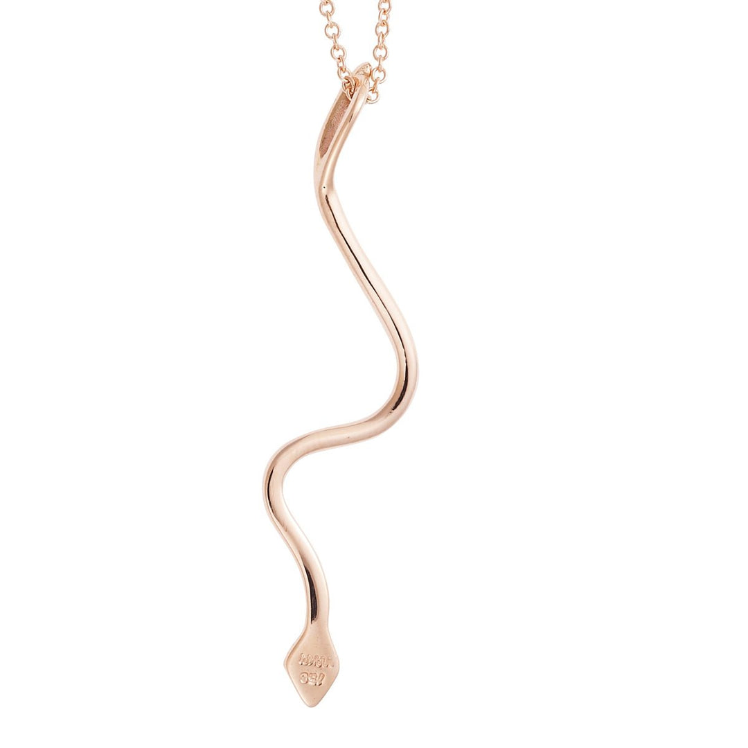 Lucky Snake Ember Pendant - SNAKES - Ileana Makri