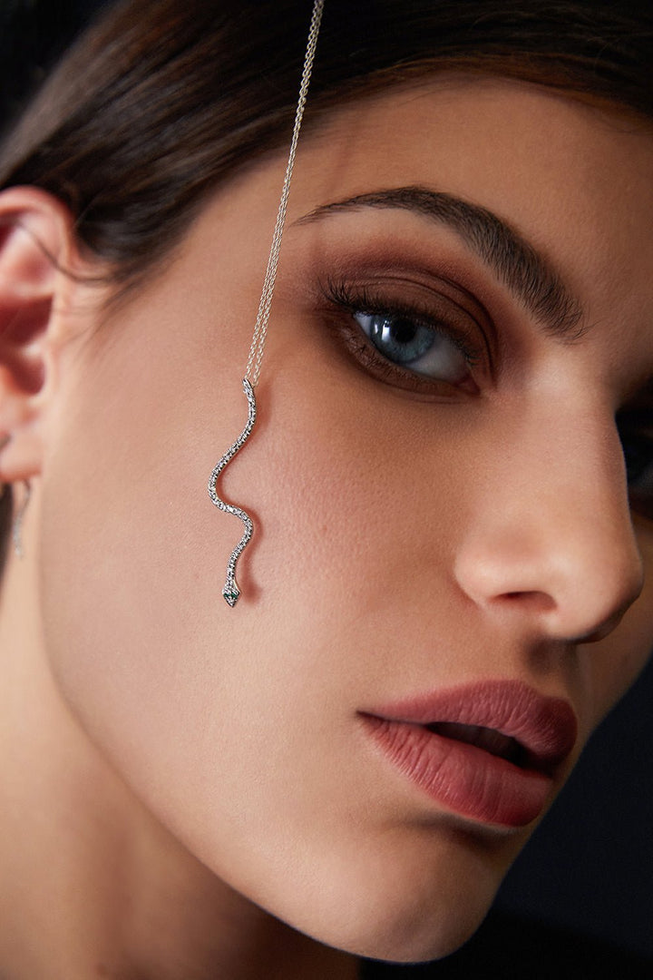 Lucky Snake Lumina Pendant - SNAKES - Ileana Makri
