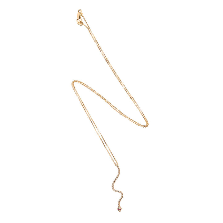 Lucky Snake Radiance Pendant - SNAKES - Ileana Makri