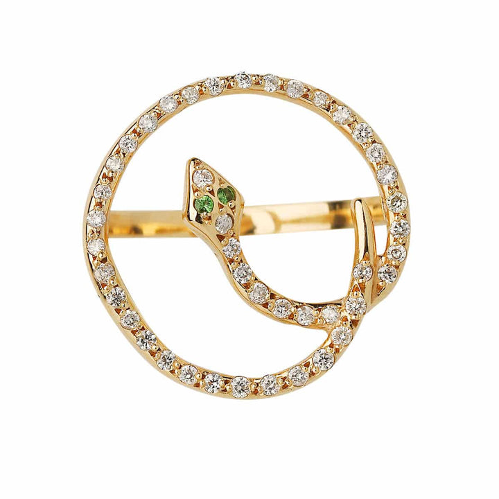 Lucky Snake Ring Y - D - Ts - SNAKES - Ileana Makri