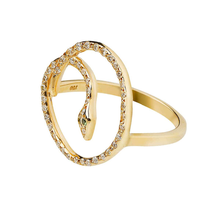 Lucky Snake Ring Y - D - Ts - SNAKES - Ileana Makri