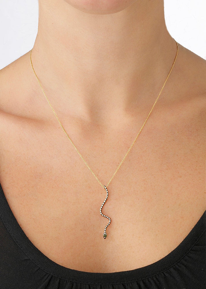 Lucky Snake Solstice Pendant - SNAKES - Ileana Makri