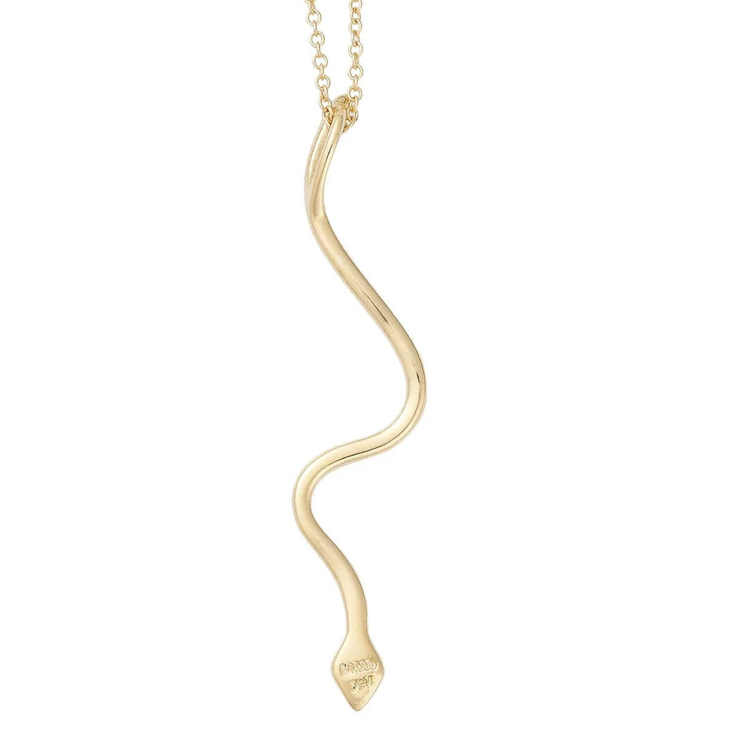 Lucky Snake Verdant Pendant - SNAKES - Ileana Makri
