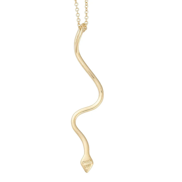 Lucky Snake Verdant Pendant - SNAKES - Ileana Makri
