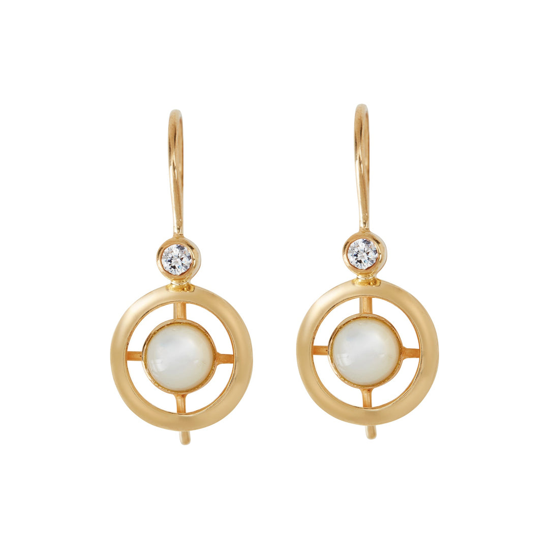 Luna Orbit Earrings YP - Eye M Core - Ileana Makri