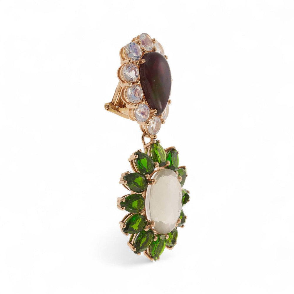 Luna Verde Earrings - OAK - Archive - Ileana Makri