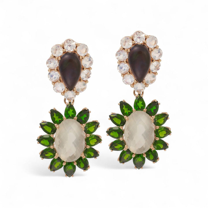 Luna Verde Earrings - OAK - Archive - Ileana Makri