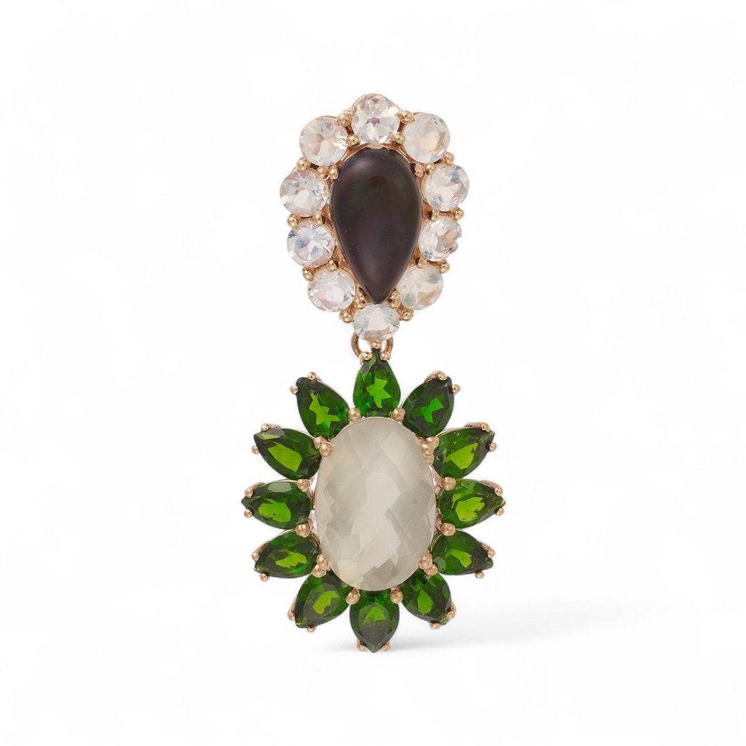 Luna Verde Earrings - OAK - Archive - Ileana Makri