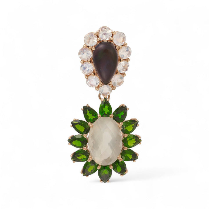 Luna Verde Earrings - OAK - Archive - Ileana Makri