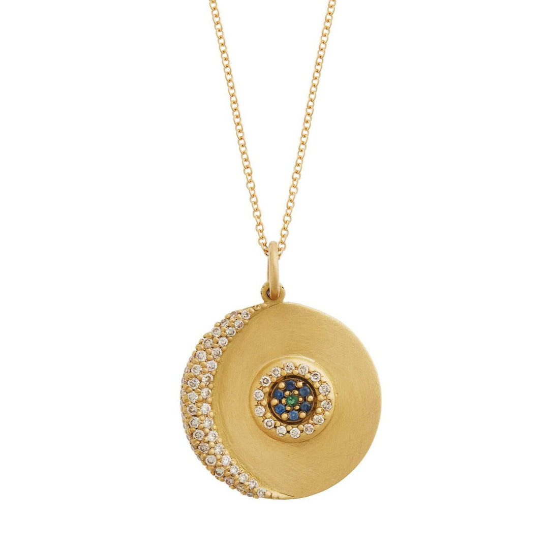 Lunar Eclipse Pendant - EYE LOVE - Ileana Makri