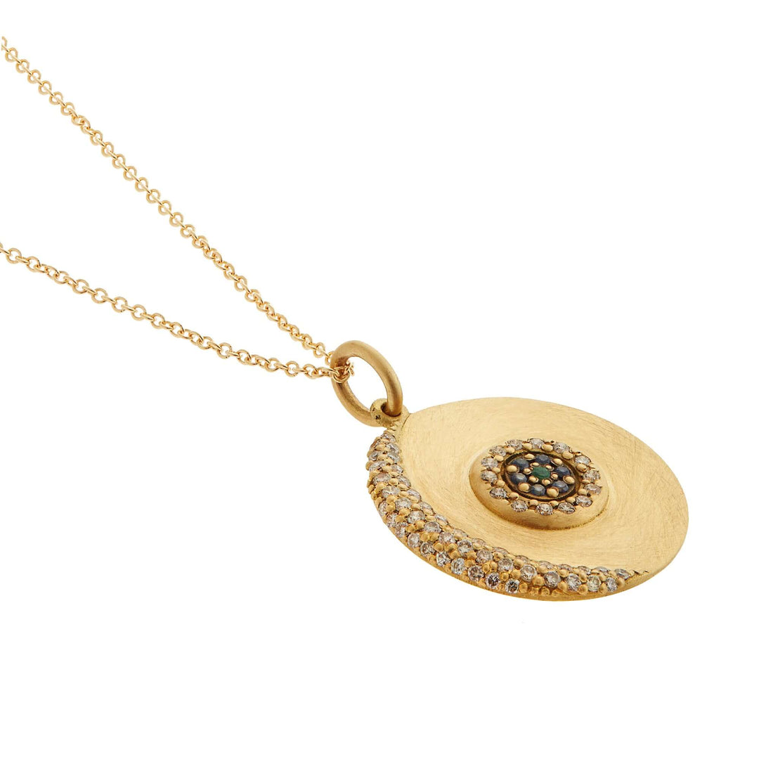 Lunar Eclipse Pendant - EYE LOVE - Ileana Makri store