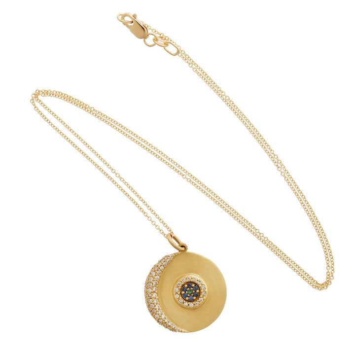 Lunar Eclipse Pendant - EYE LOVE - Ileana Makri store