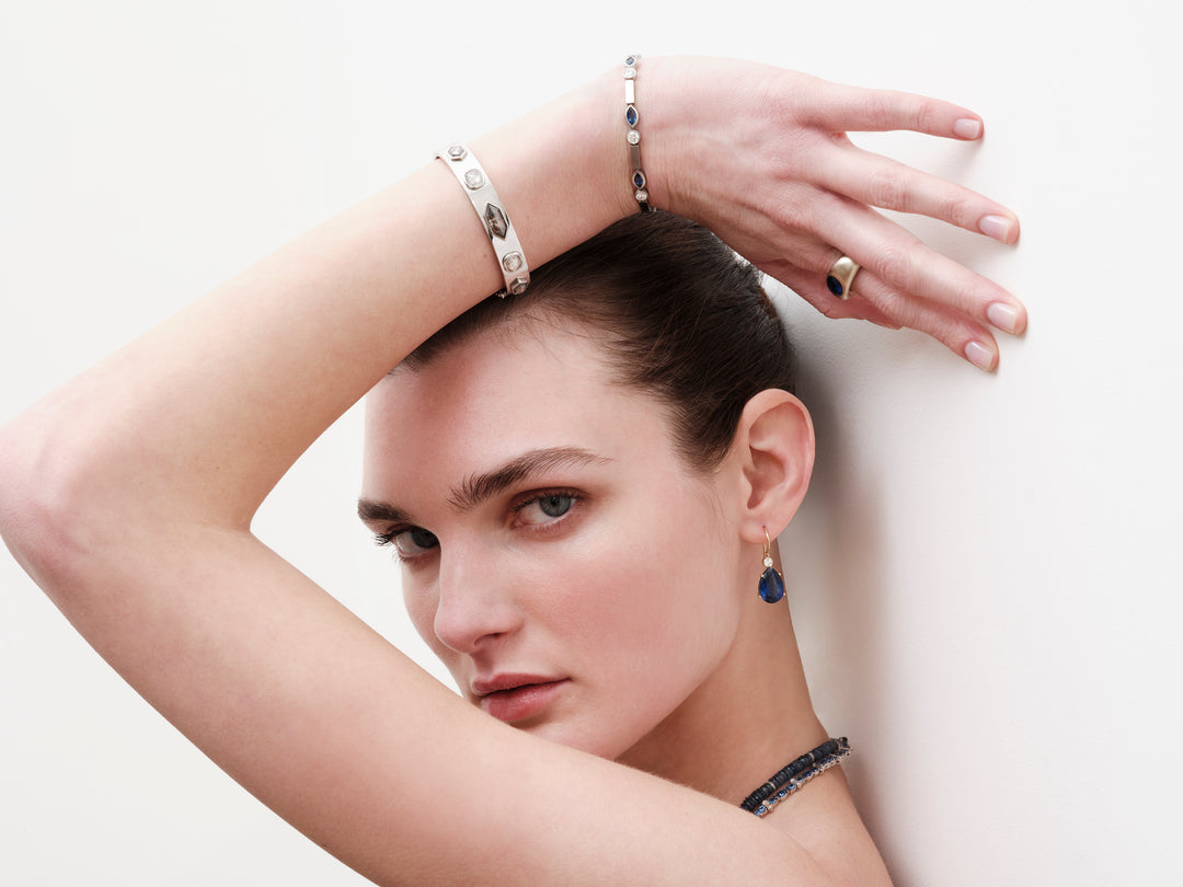 Sapphire Navette Stream Bracelet