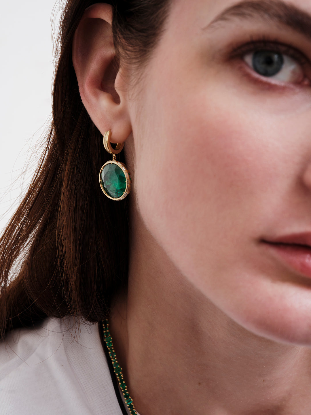 Emerald Sovereign Earrings