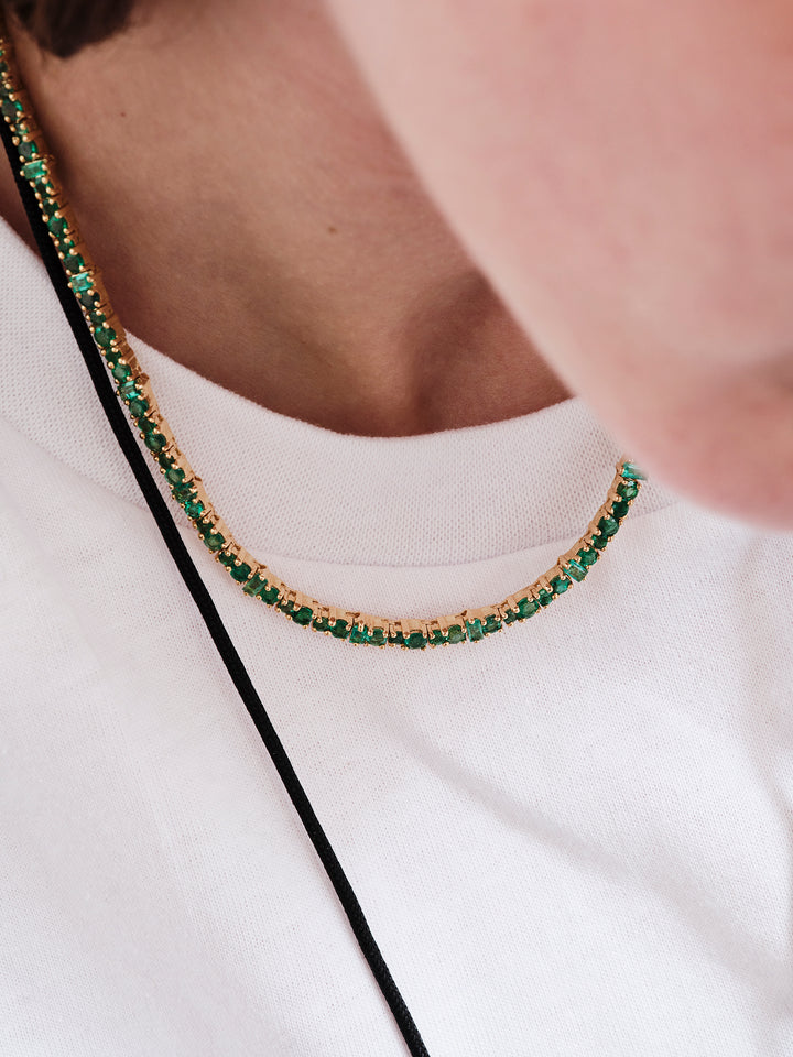 Rivulet Emerald Necklace