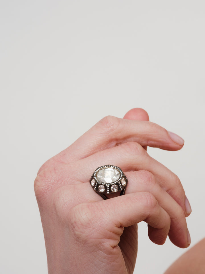 Imperial Crown Diamond Ring