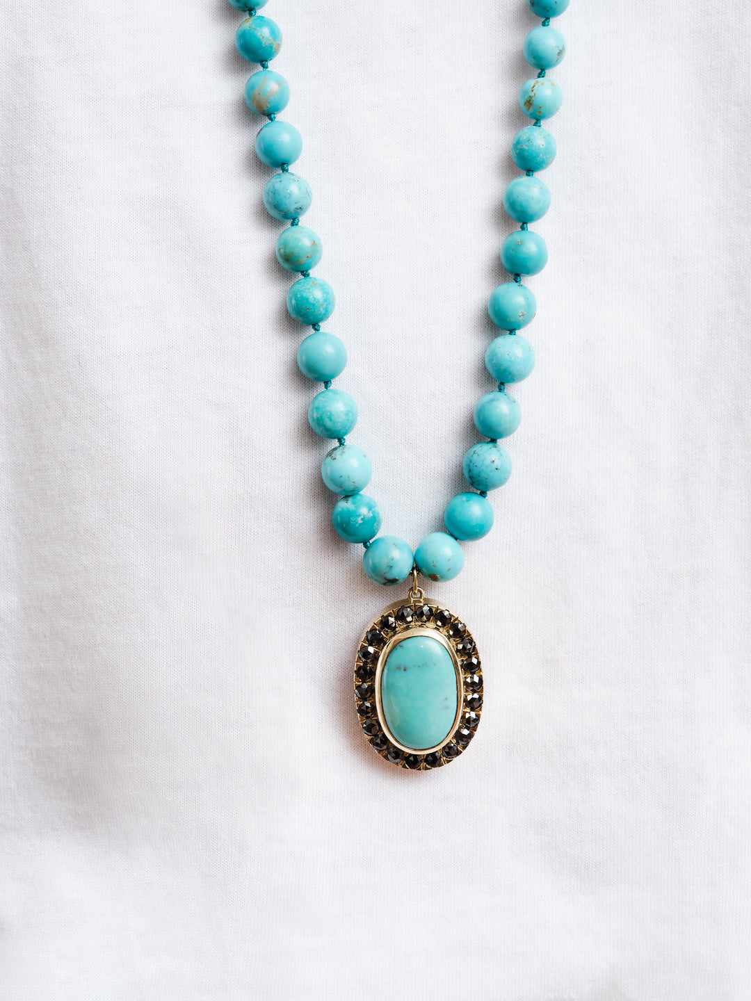 Turquoise Talisman Necklace (90cm)