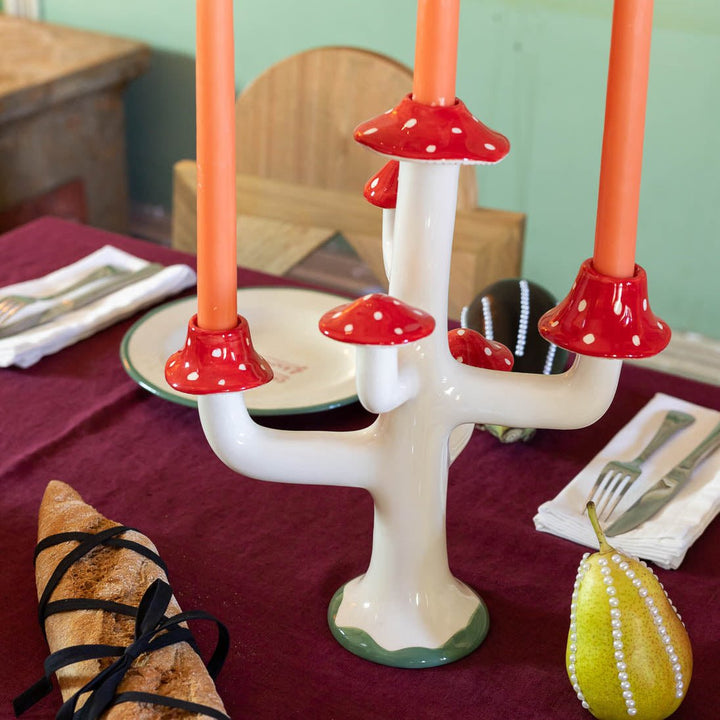 Magic Champs Red Candleholder - Laetitia Rouget - Ileana Makri