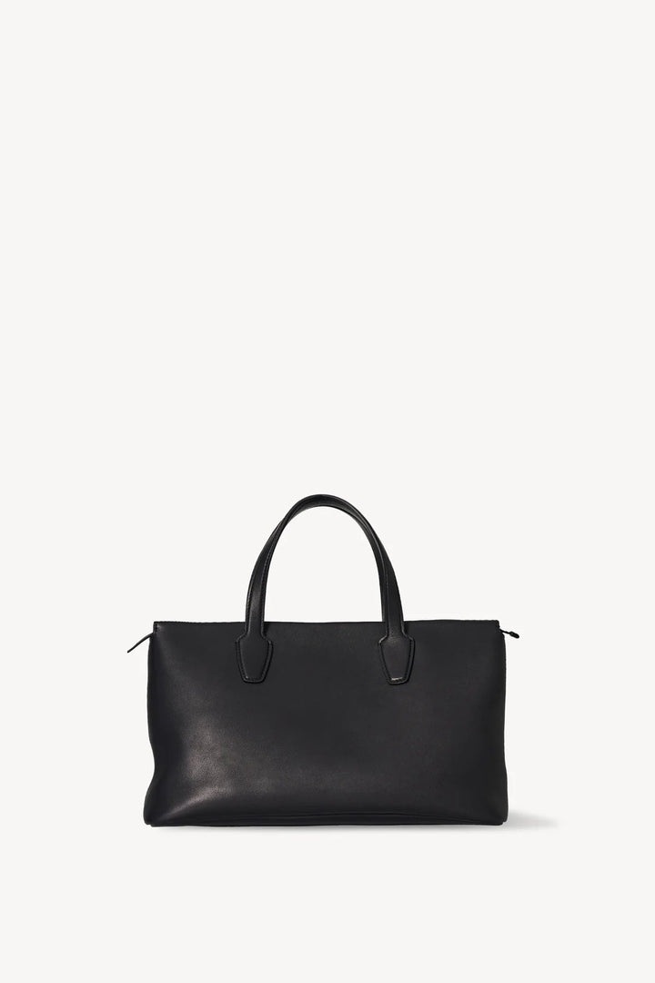 Marcel Bag in Black Leather - The Row - Ileana Makri