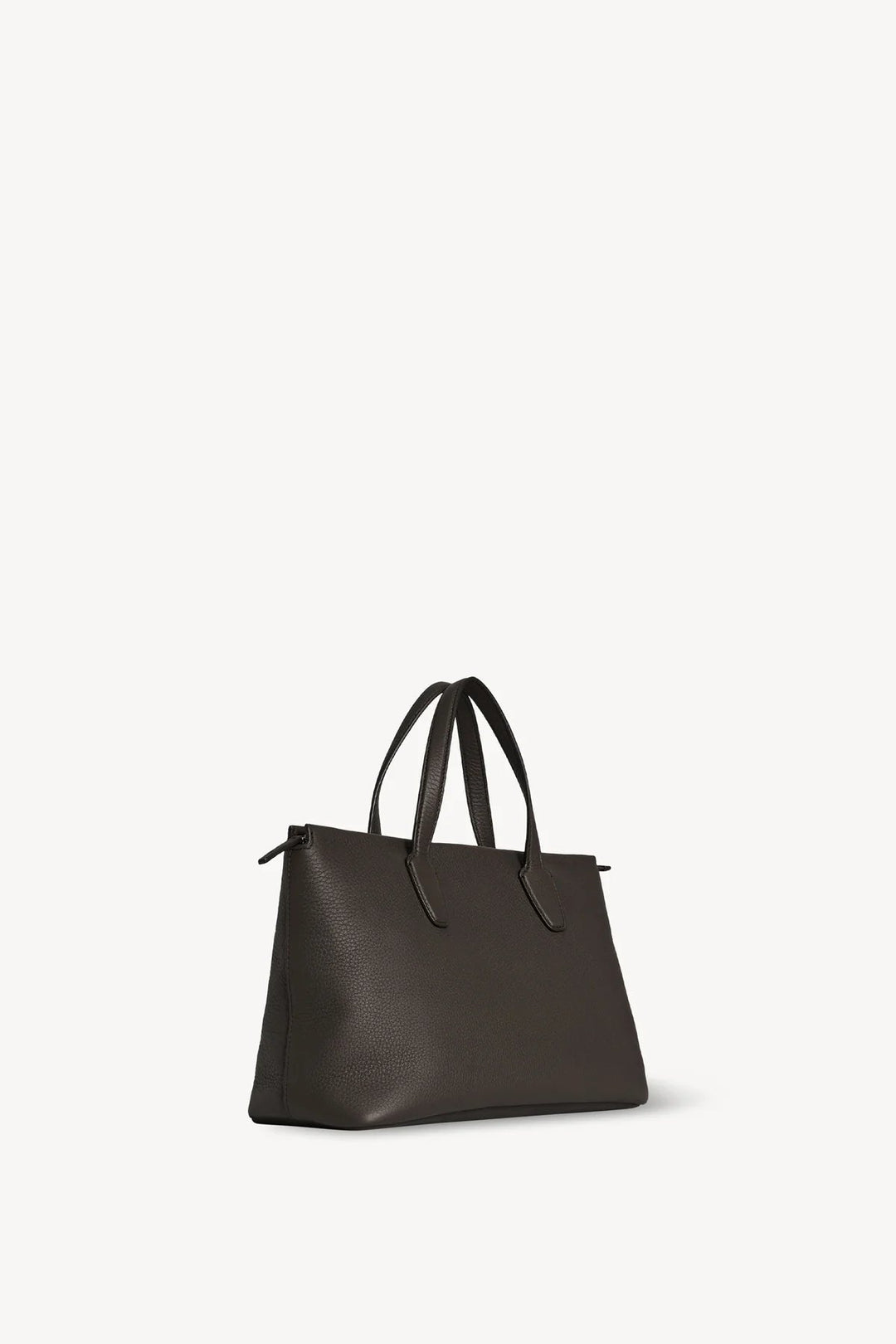 Marcel Bag in Deep Brown Leather - The Row - Ileana Makri