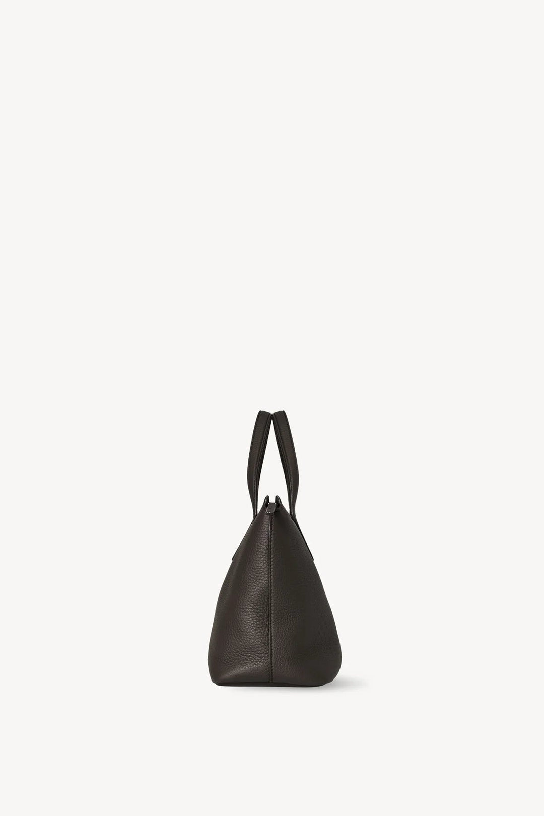 Marcel Bag in Deep Brown Leather - The Row - Ileana Makri