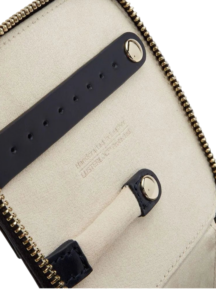 Maria Zip Jewellery Cube Navy - WOLF - Ileana Makri