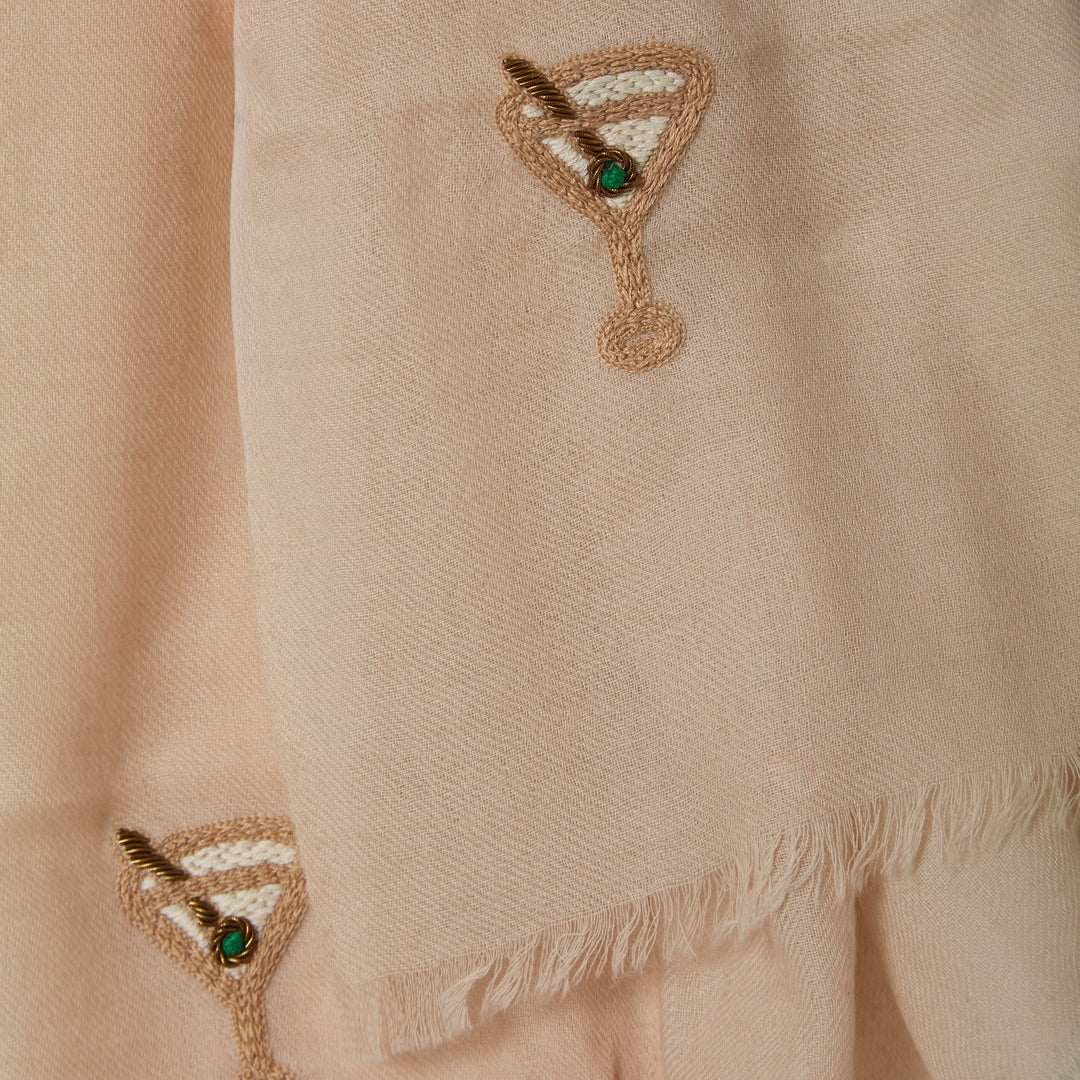 Martini Scarf Beige - CITRUS - Ileana Makri