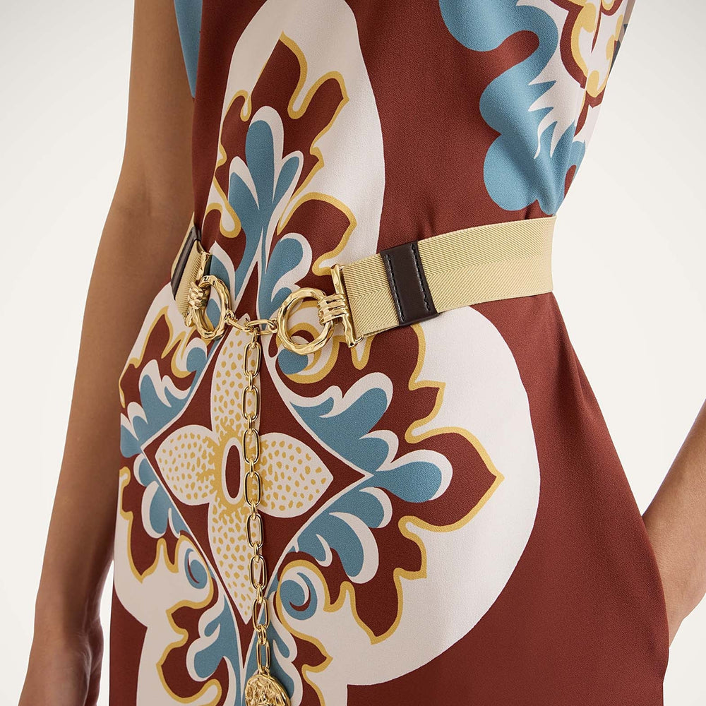 Medallion Belt Solid Ecru - La Double J Accessories - Ileana Makri