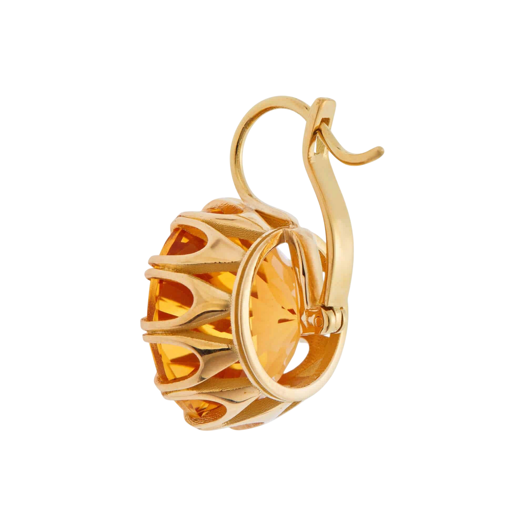 Medium Crown Orange Citrine - Crown - Ileana Makri