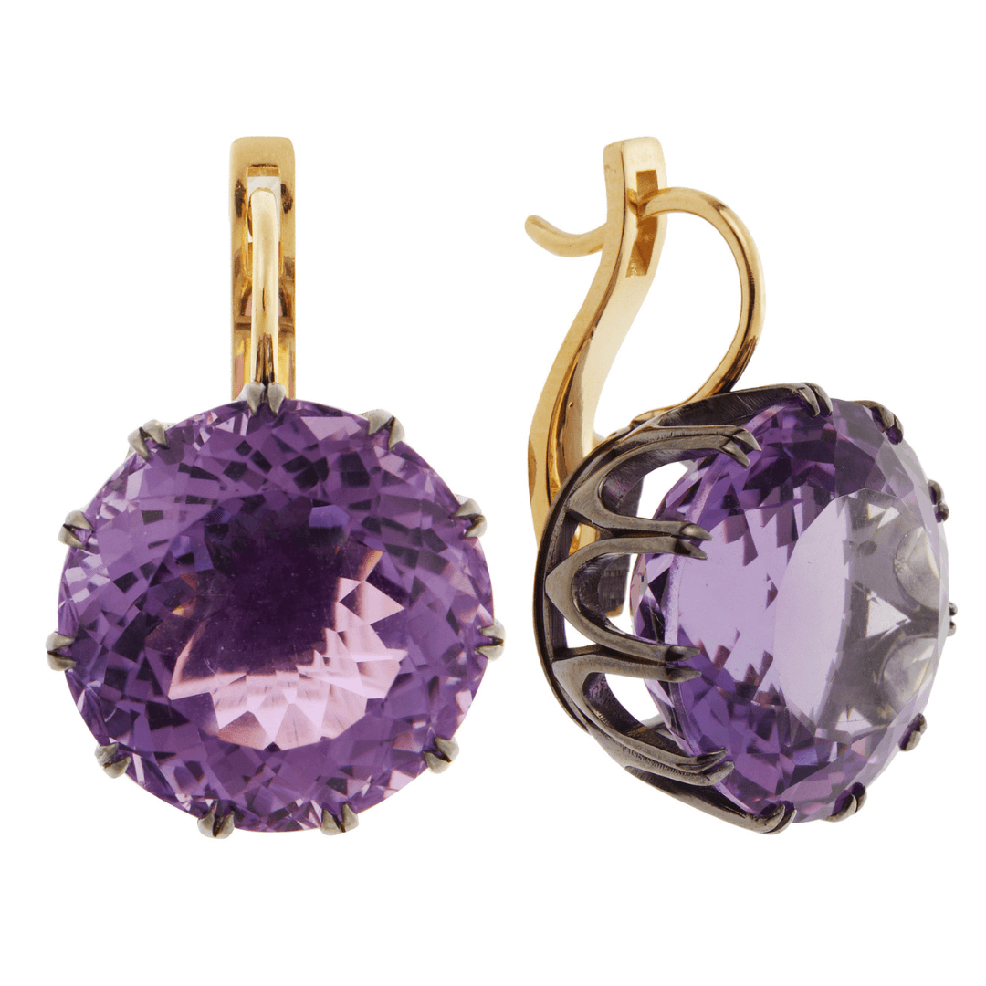 Medium Crown Purple Amethyst - Crown - Ileana Makri store